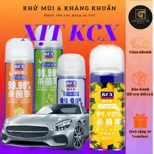 [SIÊU RẺ] Chai Xịt Khử Mùi và Khử Trùng Máy Lạnh Ô Tô KCX làm sạch không khí vệ sinh điều hòa xe hơi K01