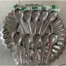 Combo 50 Muỗng Tròn Inox Muỗng Ăn Cơm Múc Canh Tiện Lợi