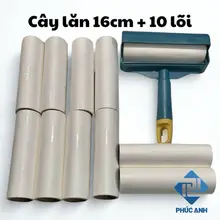 Cây lăn Kèm 10 lõi 16cm Cây Lăn Bụi Quần Áo, Sofa, Lông Chó Mèo