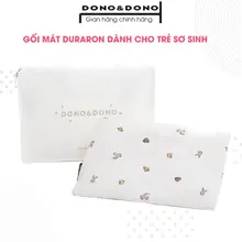 Gối sơ sinh Hàn Quốc, công nghệ Duraron siêu thoáng mát, dễ dàng điều chỉnh độ cao, mềm mại êm ái - DonoDono