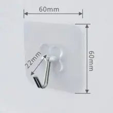 QUÀ TẶNG Móc Dán Tường Trong Suốt Chịu Lực Tốt Siêu Dính, Treo Đồ Chắc Chắn
