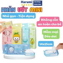 Khăn Giấy Ướt Đa Năng Avocado Vải Không Dệt, Dai Mềm, Khăn Ướt Mini Nhỏ Gọn Tiện Dụng, Khăn Ướt Cho Bé