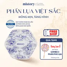 [MUA 2 TẶNG GƯƠNG] Phấn Phủ Bột Lụa mỏng mịn, hạn chế mốc nền, kiểm soát dầu 8H Mistory 9g