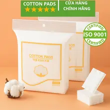 Bông tẩy trang CottonPads 222 miếng mềm mịn, Bông tẩy trang chuẩn ISO9001:2015