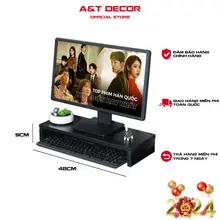 Kệ để máy tính, sạch sẽ, giúp bạn gòn gàng trong góc làm việc chất gỗ MDF ván dày 12mm