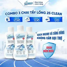 Bột tẩy lồng máy giặt bột vệ sinh lồng giặt máy giặt dùng được cho cả cửa đứng và ngang 2SCLEAN