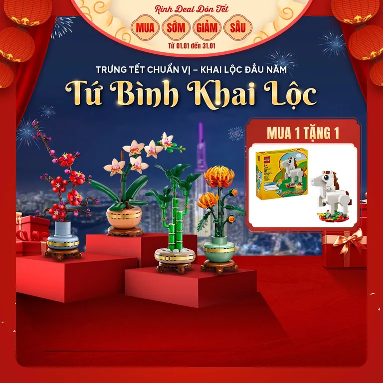 Trưng TẾT Chuẩn VỊ – Khai LỘC ĐẦU NĂM
