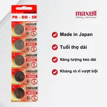 Hàng Chính Hãng Maxell - Pin CMOS CR2016 3V Cho Smartkey Xe, Khóa Cửa, Cân Điện Tử, Máy Tính, Đồng Hồ Đeo Tay - Siêu Rẻ