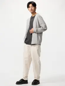 Quần Dài Vải Pha Linen Dáng Relax (Nam)
