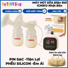 (Top 1 Kích Hút) Máy Hút Sữa Điện Đôi ICHIKO NHẬT BẢN (Phiên Bản Mới Nhất)