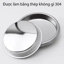 Giao hàng tận nơi | phin mù cao su vệ sinh máy pha cà phê Phin mù inox 304 blind basket