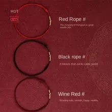Julyhot Thời Trang Handmade Vòng Tay Dây Đỏ Vòng Tay May Mắn Nam Nữ Người Yêu Bạn Thân Nhất Vòng Tay May Mắn Vòng Chân Kích Thước Điều Chỉnh Massivedeals