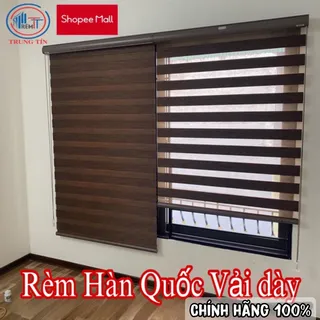 (Có Khoan) Rèm Cầu Vồng Hàn Quốc RÈM TRUNG TÍN chống nắng cửa sổ vách ngăn hiện đại