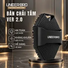 Bàn Chải Tắm Silicone 2.0 Kháng Khuẩn Under Bro Tẩy Tế Bào Chết Massage Thư Giãn The Body Buffer 2.0