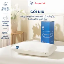 [SVIP] Gối Niu Ru9 | Memory Foam Êm Ái Nâng Đỡ | Giảm Đau Mỏi Cổ Vai Gáy | Thoáng Khí Vượt Trội | Kích Thước 40 x 60