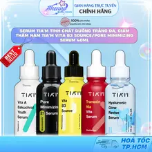 Serum Tia'm Tinh Chất Dưỡng Trắng Da, Giảm Thâm Nám Tia'm Vita B3 Source/Pore Minimizing Serum 40ml Hàn Quốc