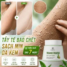 Kem Tẩy Tế Bào Chết Body Vitamin E 250g, Tẩy Da Chết Toàn Thân, Da Mềm Mịn Sáng Da, Cho Da Xỉn Màu