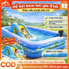Bể Bơi Phao KAW 3 Tầng Dày Dặn Chất Liệu PVC Bền Đẹp Đáy 2 Lớp Chống Trượt Nhiều Kích Thước lựa chọn
