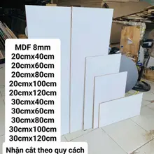 [ MDF8mm] Mdf kích thước theo yêu cầu 8mm Tấm ván làm kệ _ván MDF làm kệ ,phông nền ,mặt bàn