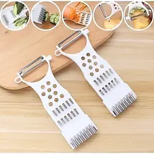 Dụng Cụ Nạo Gọt Rau Củ Quả 3 Trong 1 #D31