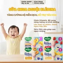 [DATE T6/26] Sữa chua nguội Bledina Pháp hỗ trợ tiêu hóa cho các bé từ 6 tháng tuổi, cung cấp vitamin và dưỡng chất