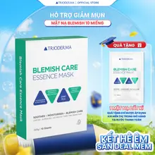Mặt Nạ Sợi Khổ Qua & Tinh Chất Tràm Trà Hỗ Trợ Giảm Thâm Mụn, Dưỡng Ẩm Và Làm Dịu Da Trioderma Blemish Mask 25g