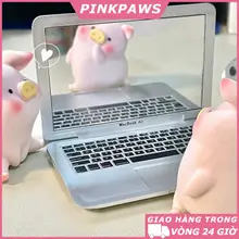🩰PinkPaws Gương trang điểm gấp Máy tính xách tay Gương sáng tạo gương nhỏ