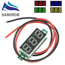 Vôn Kế Kỹ Thuật Số Mini 0.28 Inch 2.5V-40V