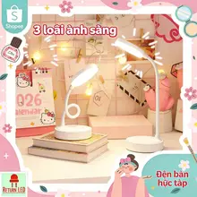 【🔥Rẻ】Đèn Học Để Bàn Chống Cận cắm điện, Bảo Vệ Mắt, Chế Độ Sáng Thông Minh.Hàng đẹp