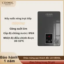 Máy nước nóng điện tức thì, hộ gia đình nhỏ cho nhà bếp và vòi hoa sen, sưởi ấm nhanh với nhiệt độ không đổi