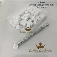 Set kẹp mút ombre