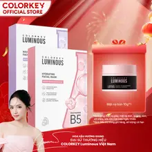 [LIVE] COMBO 2 Hộp Mặt Nạ Giấy COLORKEY LUMINOUS Vitamin B5 Hỗ Trợ Cấp Ẩm PHIÊN BẢN NÂNG CẤP 10 miếng/hộp
