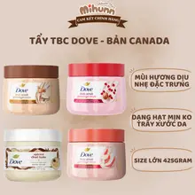 [ SIZE LỚN 425GR] Kem tẩy tế bào chết cho body Dove bản Canada Mỹ 15oz - MIHUN MART