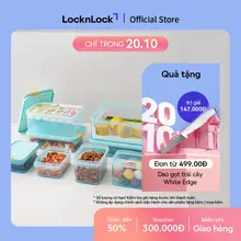 Hộp trữ đông và đựng thực phẩm LocknLock Freezer Fit dùng được tủ đông, lò vi sóng, máy rửa chén