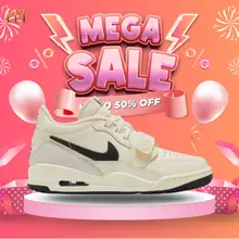[HÀNG CHÍNH HÃNG] Giày Sneaker Nike Air Jordan Legacy 312 Basic Cổ Cao Nam Nữ Bao Check