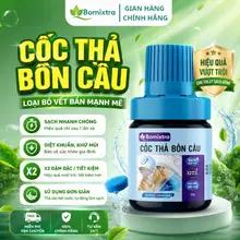 Cốc Thả Bồn Cầu Bomixtra, Lọ Thả Bồn Cầu Sạch Nhanh Chóng Thơm Lâu