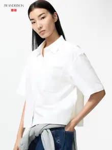 Áo Sơ Mi Oxford Dáng Boxy (Nữ)