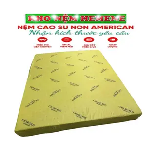 Nệm cao su non American đủ size (Ép tổng hợp)(Chính Hãng BH 15 năm)(Ship toàn quốc)