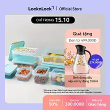 Hộp trữ đông và đựng thực phẩm LocknLock Freezer Fit dùng được tủ đông, lò vi sóng, máy rửa chén