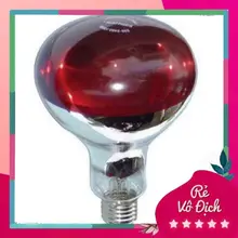 Bóng đèn sưởi hồng ngoại 45w 75w  Bóng úm gà úm heo 45w 75w sưởi ấm nhanh lỗi 1 đổi 1