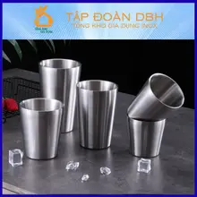 [RẺ NHẤT] Cốc Ly Inox 2 Lớp Cách Nhiệt Cao Cấp [RẺ NHẤT] DBH Đủ Cỡ 175ml-450ml An Toàn - Sạch Sẽ - Sang Trọng