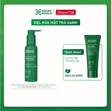 Gel Rửa Mặt Trà Xanh Cỏ Cây Hoa Lá Hỗ Trợ Sạch Sâu, Kiềm Dầu, Ngừa Mụn Cho Da Dầu Mụn, Nhạy Cảm 120g