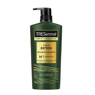 Review TRESemmé Salon Detox: Dầu gội gừng và trà xanh detox tóc có tốt không?