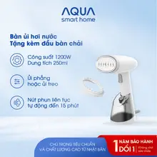 [KOL] Bàn ủi hơi nước cầm tay Aqua SH2502R 250ml/ W2598 150ml nút phun tự động, đèn cảnh báo