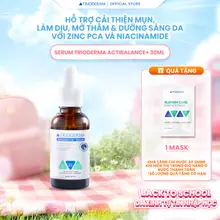 Tinh Chất Hỗ Trợ Giảm Mụn, Làm Dịu, Mờ Thâm & Dưỡng Sáng Da Với Zinc PCA & Niacinamide Serum Trioderma ActiBalance+ 30ml