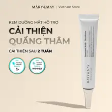 Kem Mắt Dưỡng Hỗ Trợ Giảm Thâm Quầng Mắt Mary&May Tranexamic Acid + Glutathion Eye Cream