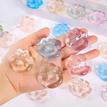 Giải Nén Trong Suốt Mèo Trầy Xước Pinch Đồ Chơi Vui Nhộn Hoạt Động Trẻ Em Quà Tặng Nhỏ Giải Nén Thông Hơi Bánh Bao Slime