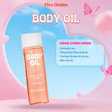 Dầu Dưỡng Thể Five Grains Body Oil Dưỡng Ẩm, Tăng cường dưỡng sáng da 100ml