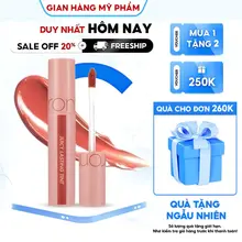 Son Tint lì cho môi căng mọng Hàn Quốc Romand Juicy Lasting Tint 5.5g
