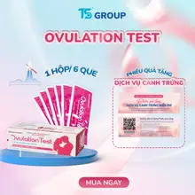 Que thử rụng trứng Ovulation Test, hộp 6 que - TS Group